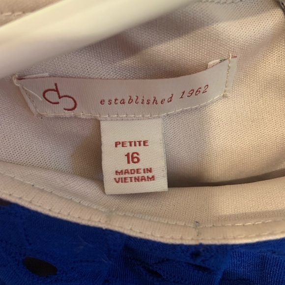 Cute bright blue dress - Picture 3 of 4